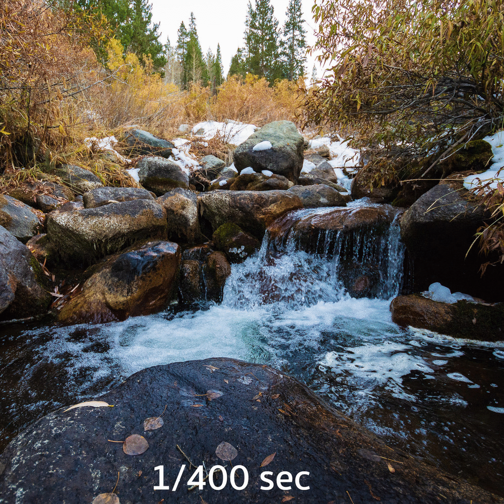 你应该设置多慢的快门速度取决于可用的光线,相对速度和你拍摄的对象