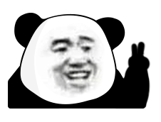 万能熊猫表情包33