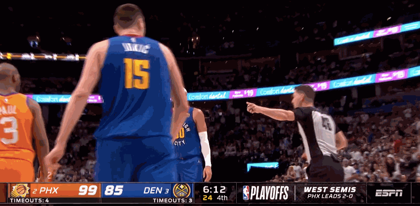 8投101522岁状元又让新科mvp蒙羞被防到情绪失控怒喷裁判