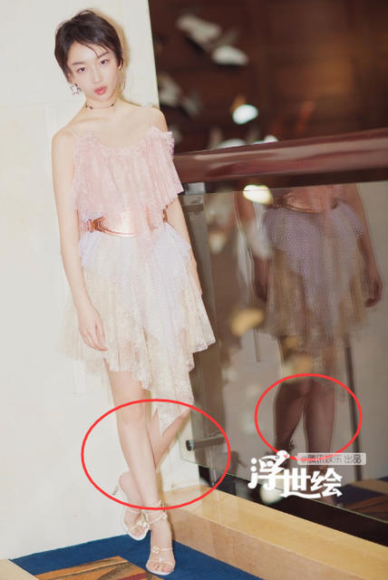 粗腿、麒麟臂…一面镜子究竟害了多少明星(组图)