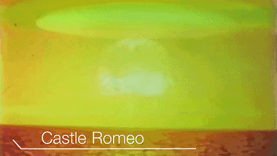 的核弹castle yankee1350万吨tnt123号试验,前苏联最大规模的核试验