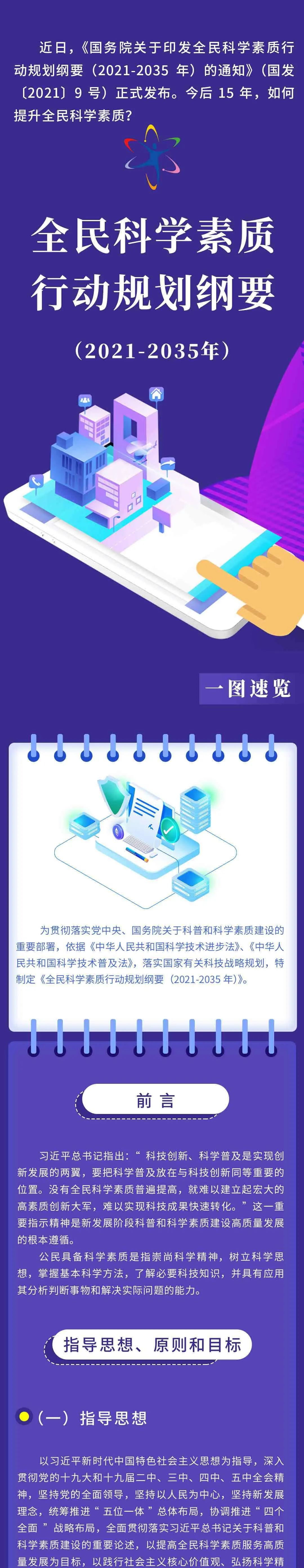 全民科学素质行动规划纲要20212035年出炉一图速览