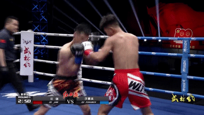 武林风走进新县袁鹏彬踢馆金鹰上演绝杀瞬间