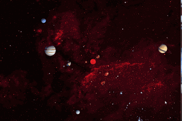 这就造成了一种动态的平衡,地球也就只有一圈接一圈地围绕着太阳公转