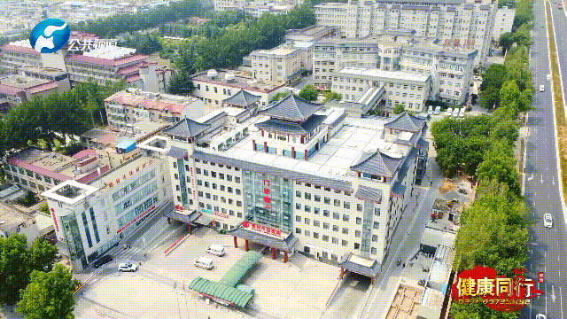 党旗飘扬映我心登封市人民医院献礼党的百年华诞