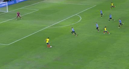 美洲杯gif集锦哥伦比亚点球42淘汰乌拉圭马竞球星失点