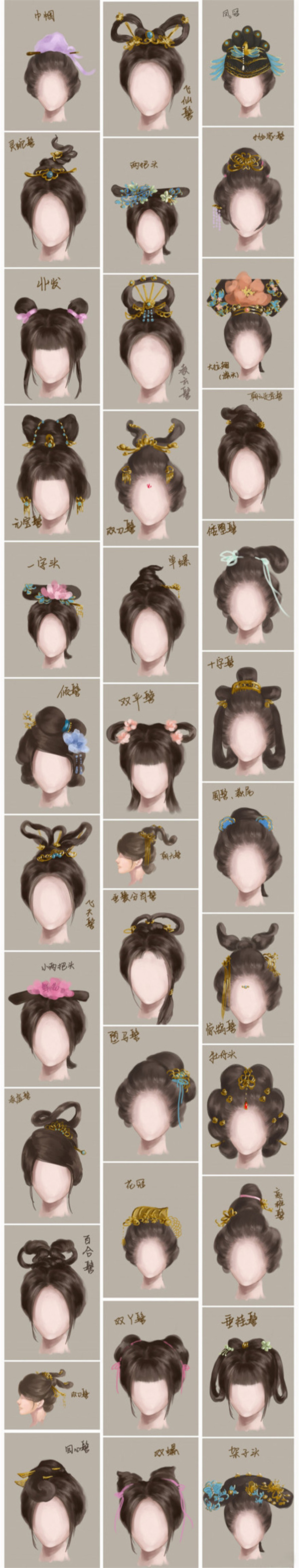 中国古代发型发饰是如何发展变化的从实用价值到地位象征