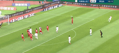中超-10人河南2-0青岛获赛季首胜 卡兰加陈蒲替补破门