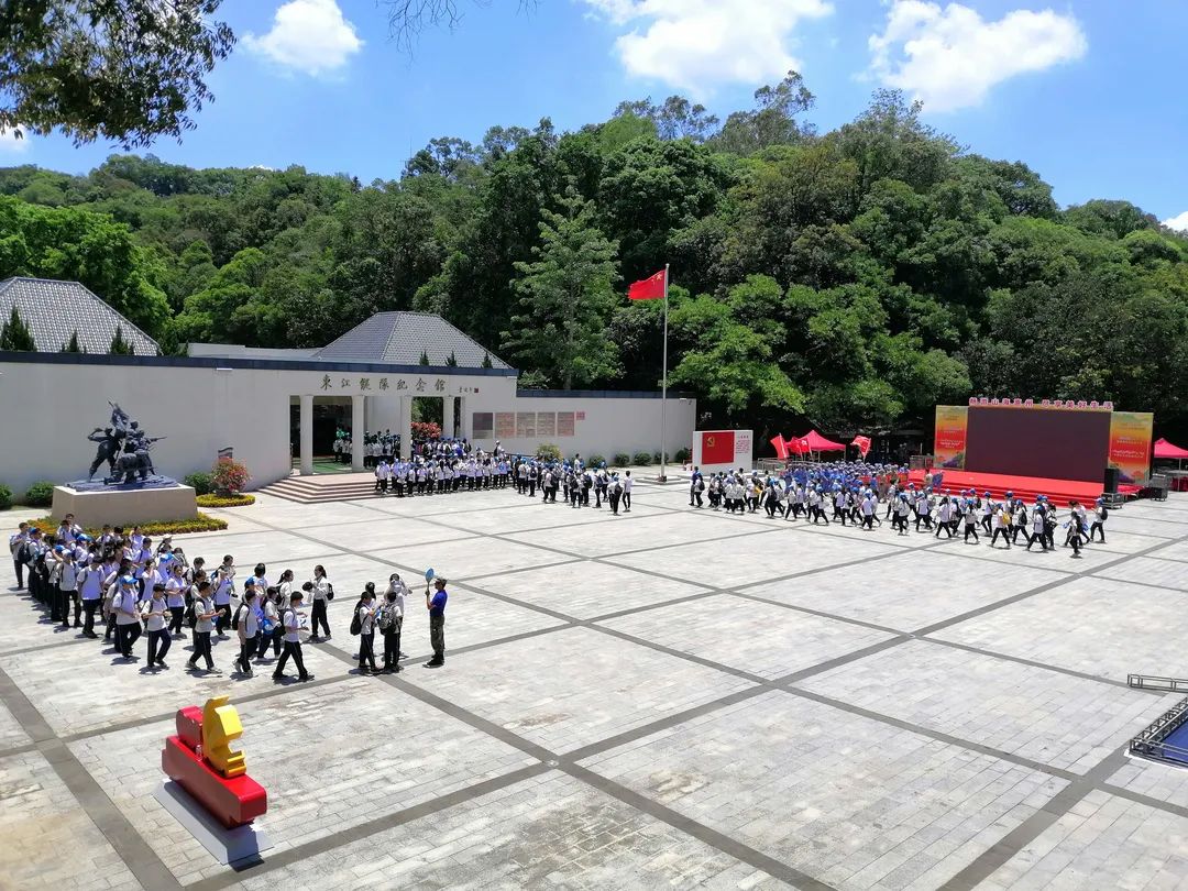 位于惠州博罗的东江纵队纪念馆.