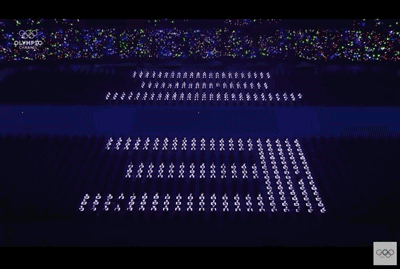 北京奥运会开幕式,永远的神!