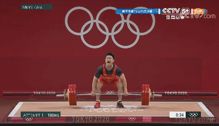 北京时间7月28日,东京奥运会男子举重73公斤小组赛,中国选手石智勇