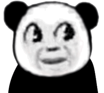 熊猫头表情包这也太惨了
