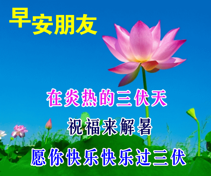 早安,亲爱的朋友