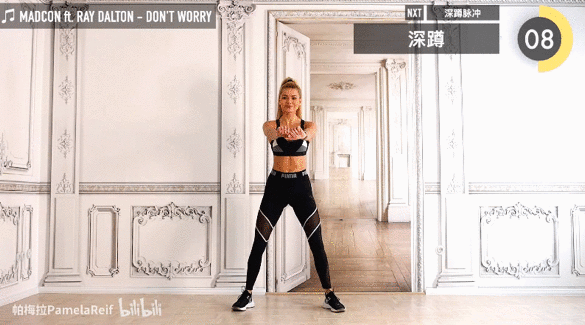 pamelarelf另外,建议新手去健身房运动的话最好找专业教练带.