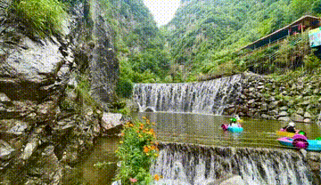 走起在大墩峡的山湖画卷中畅享诗意时光