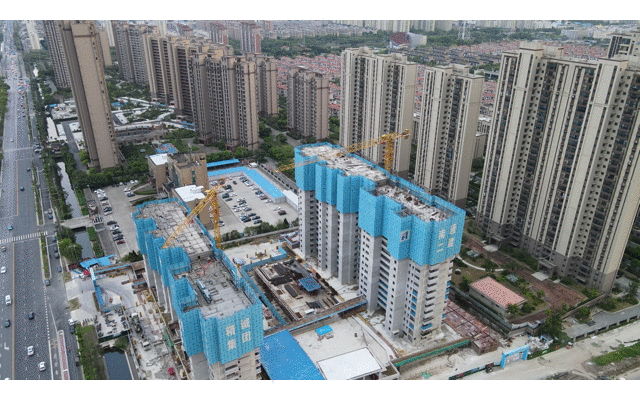 启东碧桂园大名府最后一栋即将