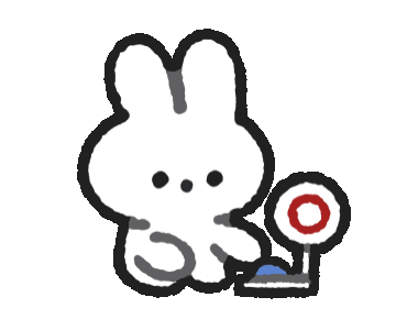 超萌哒小白兔动图表情包