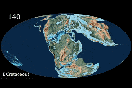 在地球46亿年的地质构造下,目前全球分为主要的六大板块,这些大板块下