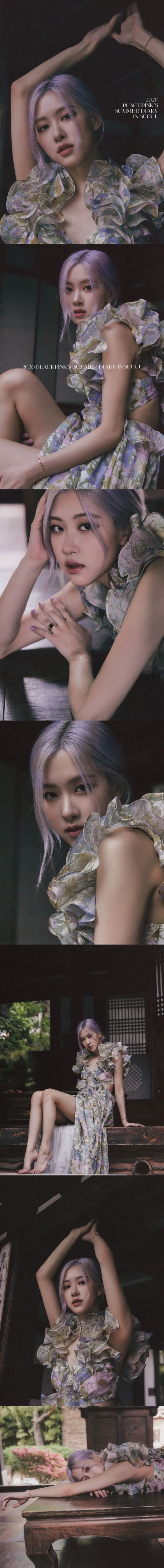 精选rosé美图紫发绝美朴彩英