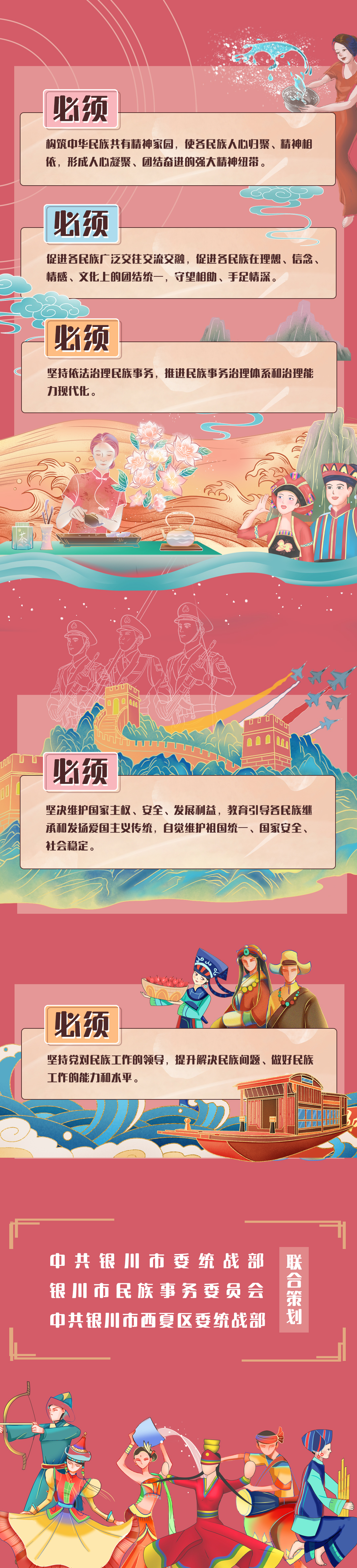 【民族团结进步月】铸牢中华民族共同体意识系列漫画