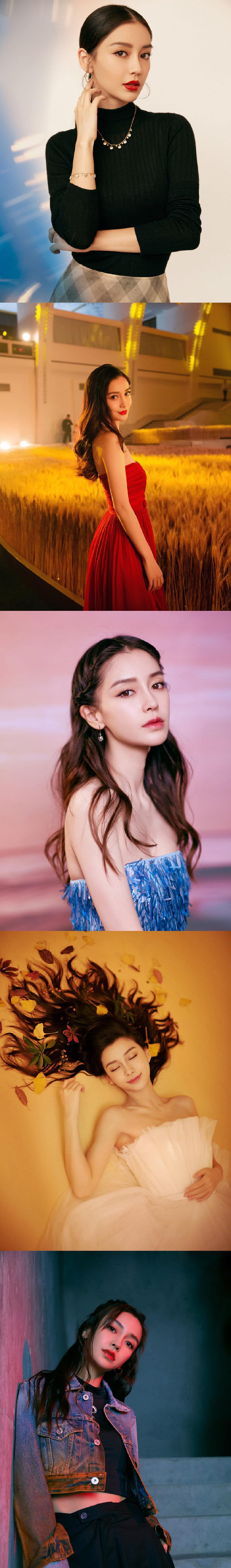 angelababy美图|呜呜呜真的好美