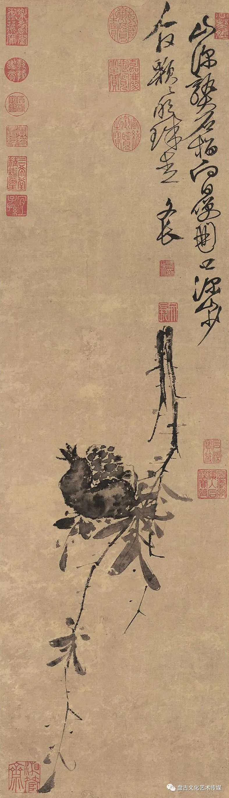 辛集人中秋看啥:别样红——迎双节石榴主题国画作品邀请展