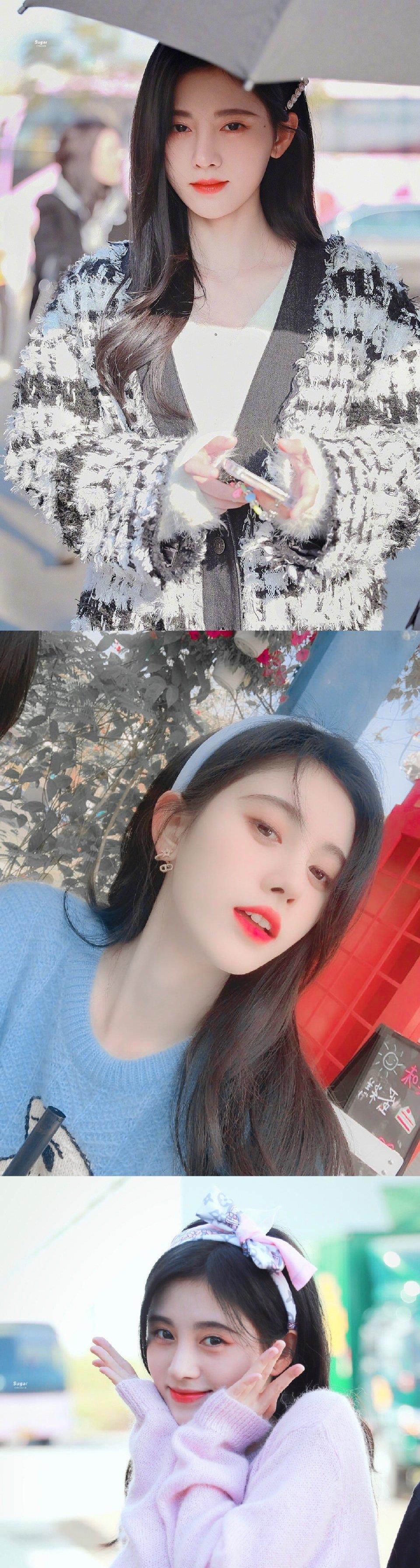 鞠婧祎图片秋天来了马上又能见到毛衣小鞠了