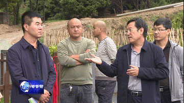 新闻市人大常委会农工委副主任刘东海一行来我县调研