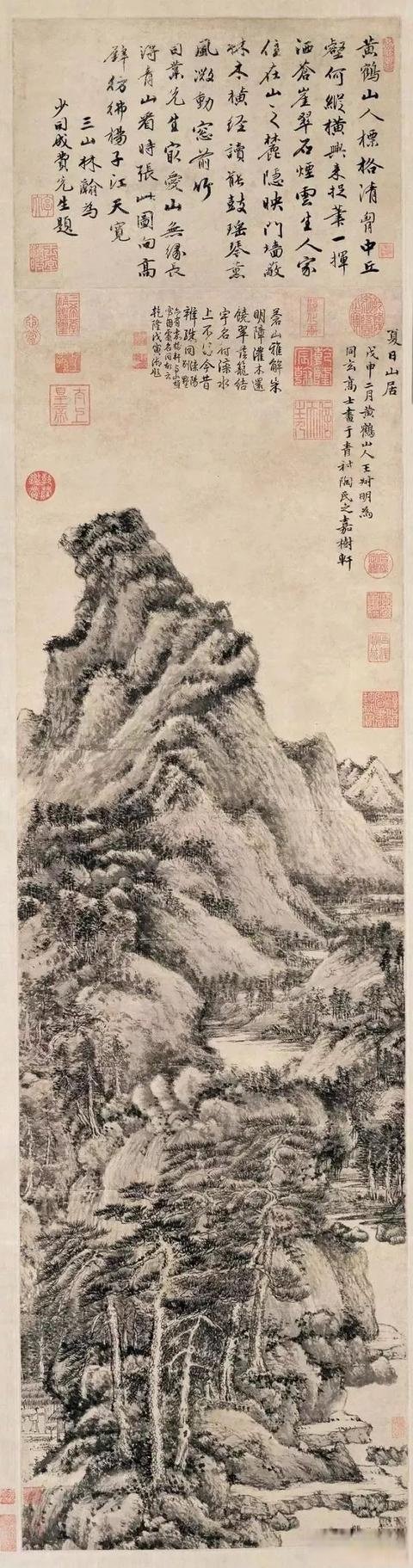 为什么要看王蒙的画