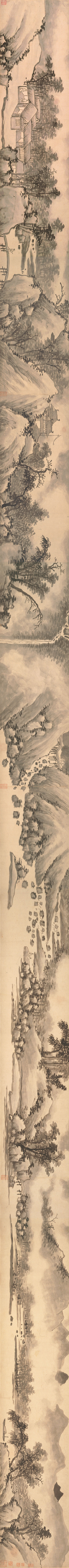 沈周山水长卷赏析