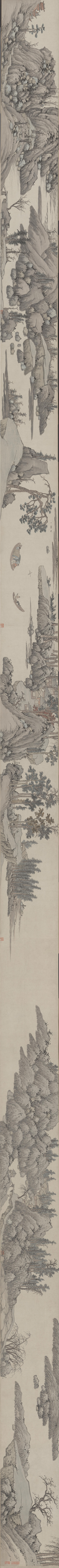沈周山水长卷赏析