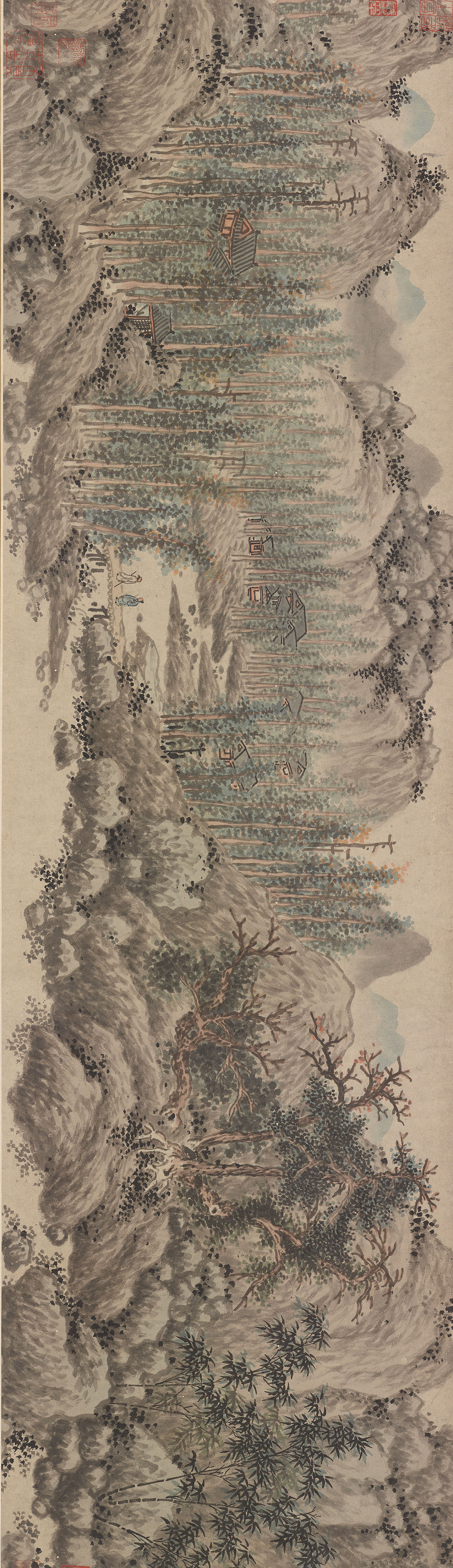 沈周山水长卷赏析