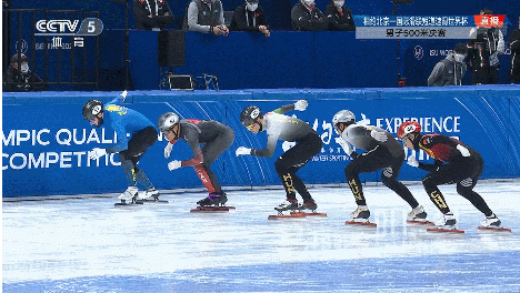23日,短道速滑世界杯男子500米决赛中,武大靖由于在第二枪起跑时抢跑