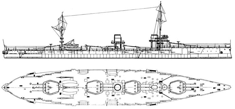 《战舰世界》里的沙俄末代战列舰—皇帝尼古拉一世级