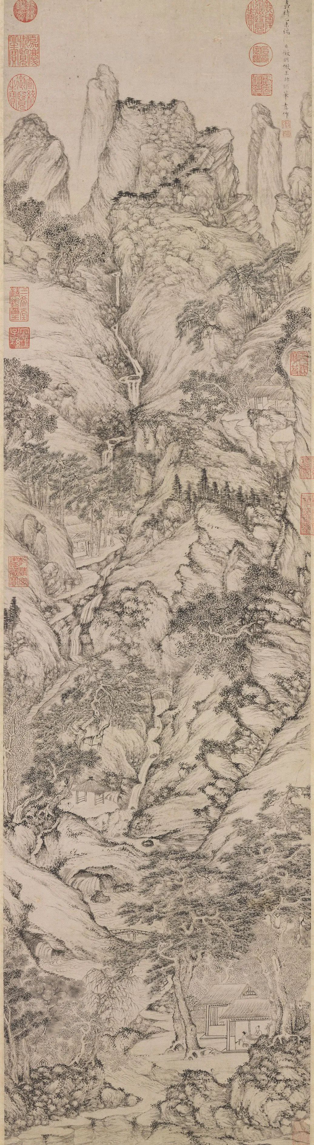 文徵明山水画赏析上
