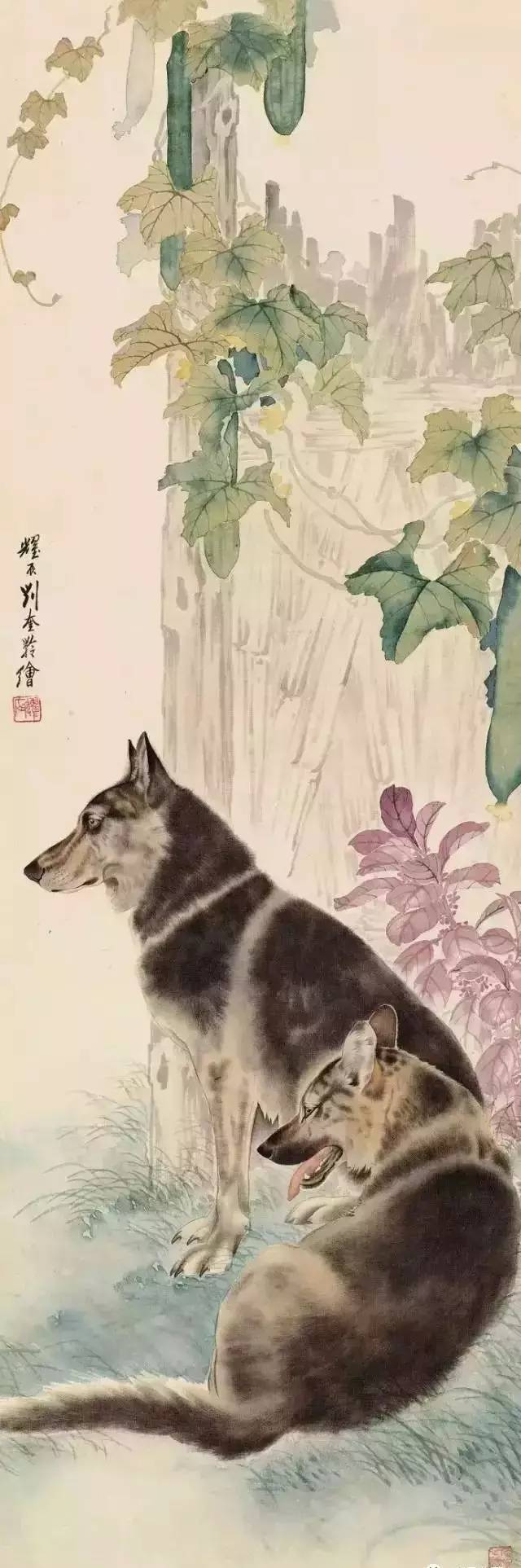 全能画家刘奎龄国画作品欣赏