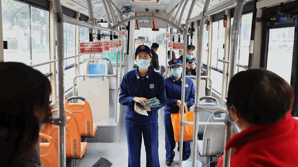 遂宁消防主题公交车上线啦你打卡了吗
