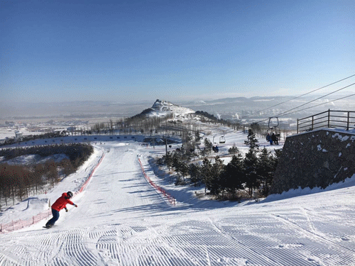 吉刻出发来北大湖滑雪场体验雪地里的吉林