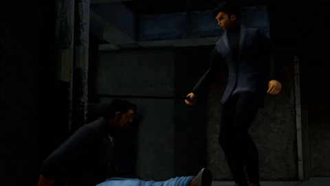 gta三部曲重制版动图英文梗和熟悉场景出现