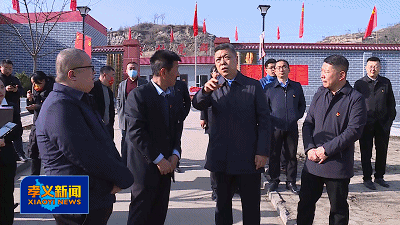 赵建喜在孝义下堡镇杜村乡调研