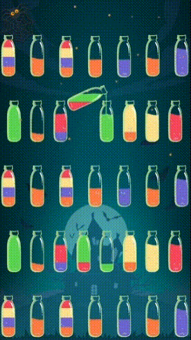《water sort puzzle》是一款具有收纳性质的益智游戏,玩家需要将不同