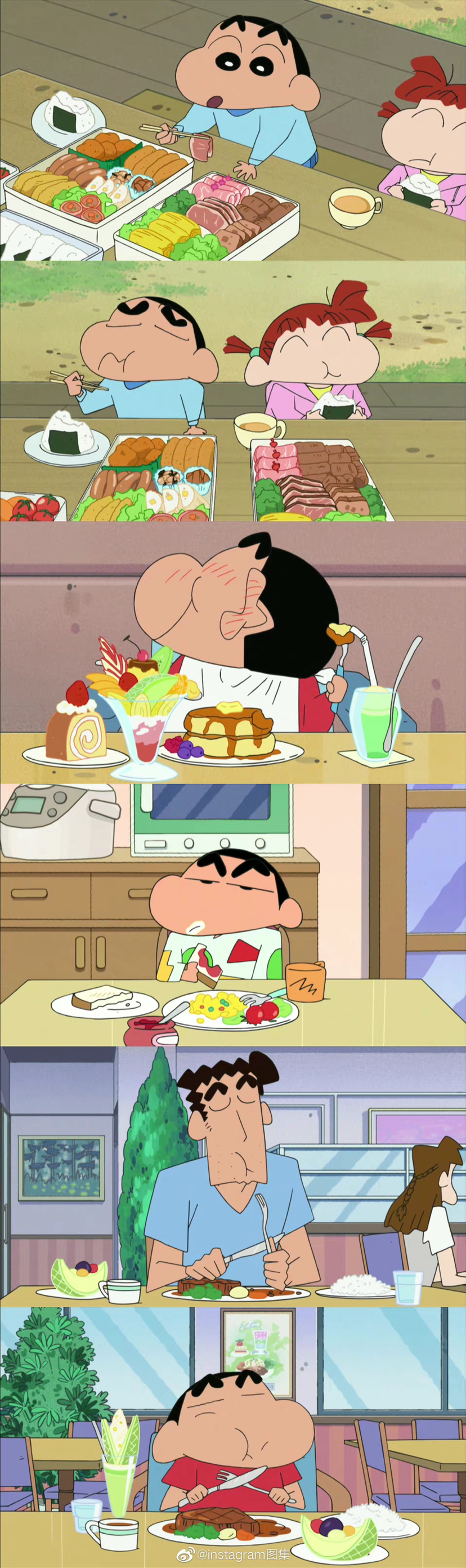 蜡笔小新美食篇