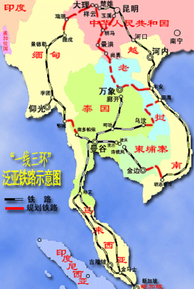 中国斥资500亿为老挝修建铁路,顺利竣工运营,越南:肠子悔青了