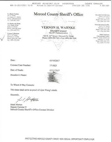 中国女子在美被害尸体被扔垃圾桶 家人赴美遭拒签