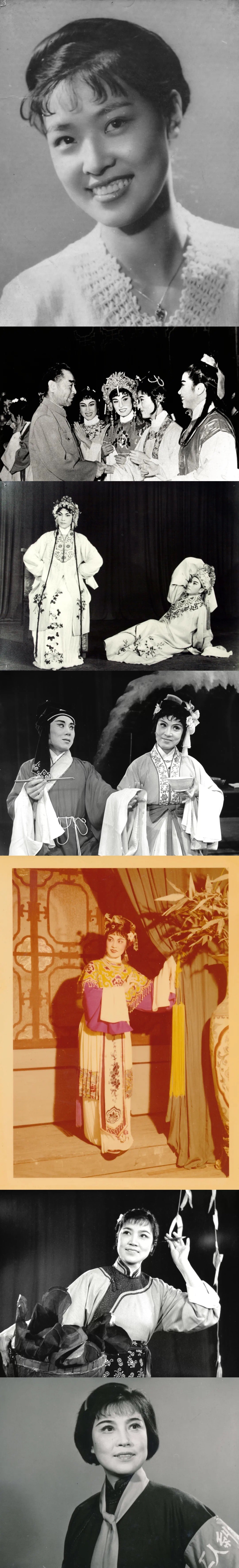 今天在梁山伯与祝英台乐声中送别越剧大师金采风