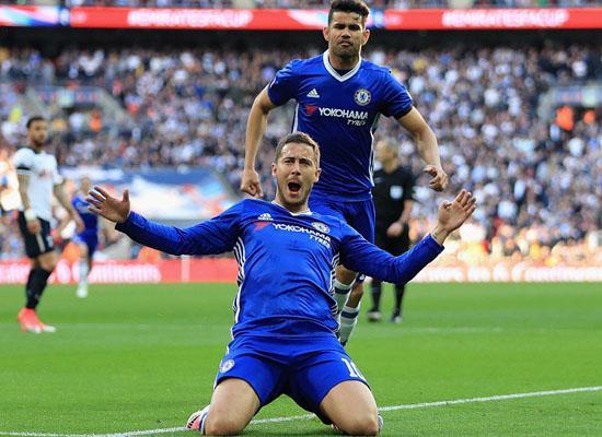 这才是球王级水准! 阿扎尔5分钟传射搞定热刺