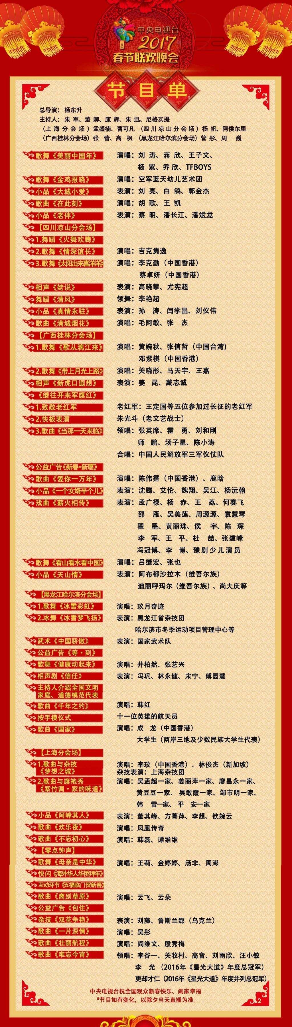 2022年央视春晚节目单发布20122022年节目单红红火火热热闹闹欢度春节