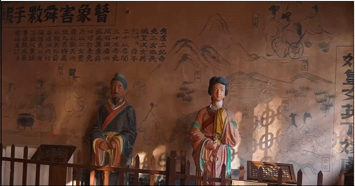 >泉上层楼叠榭,有娥英祠祀舜妃娥皇 女英.