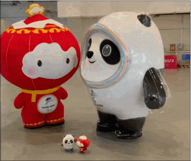 三月三风筝飞上天呢?二月二龙抬头呢?元宵节当然也可以冰墩墩!