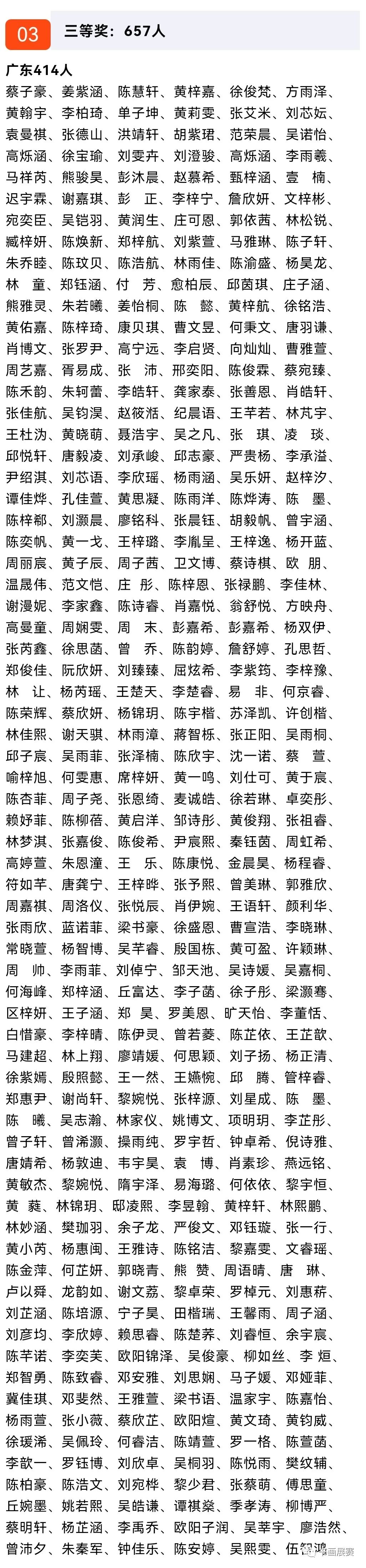 第三届宝安杯硬笔书法大赛小低组评选揭晓